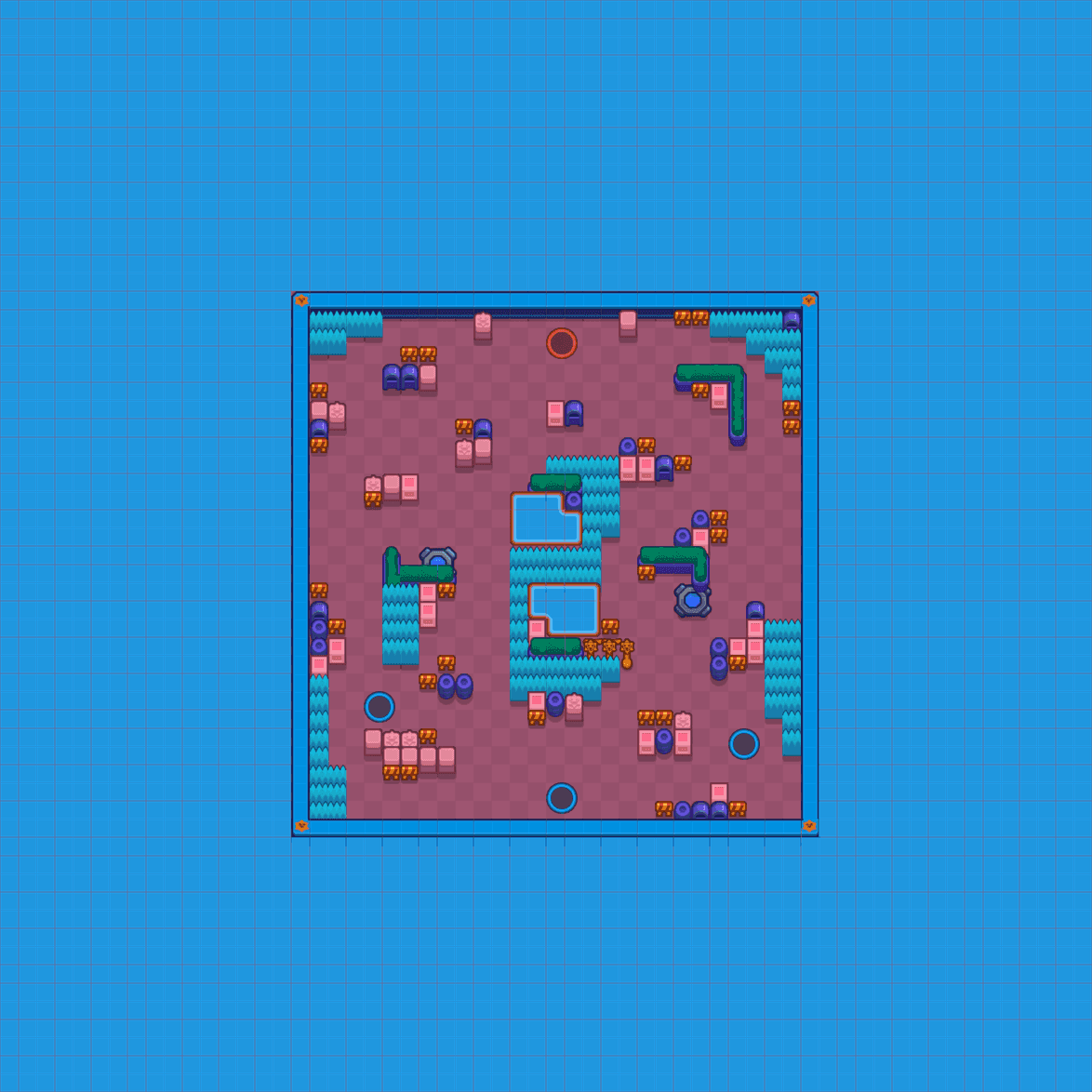 Barrel Bluff map