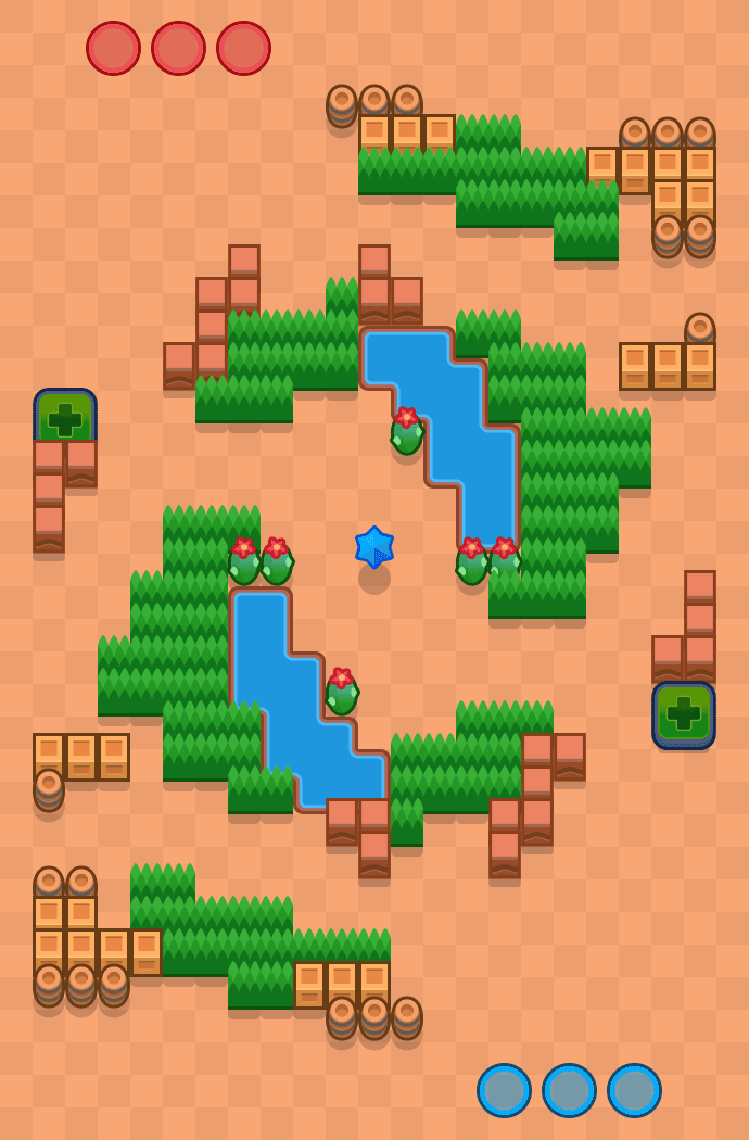 Call of the Water map
