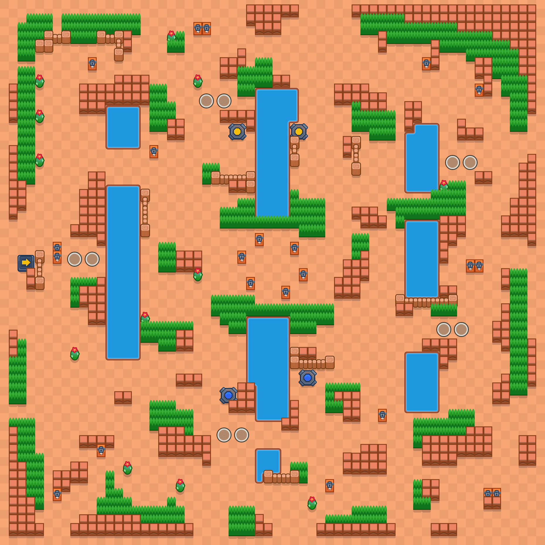 Crossing the Coast map