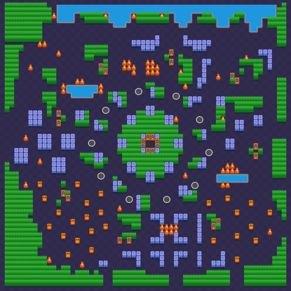 Feast or Famine map