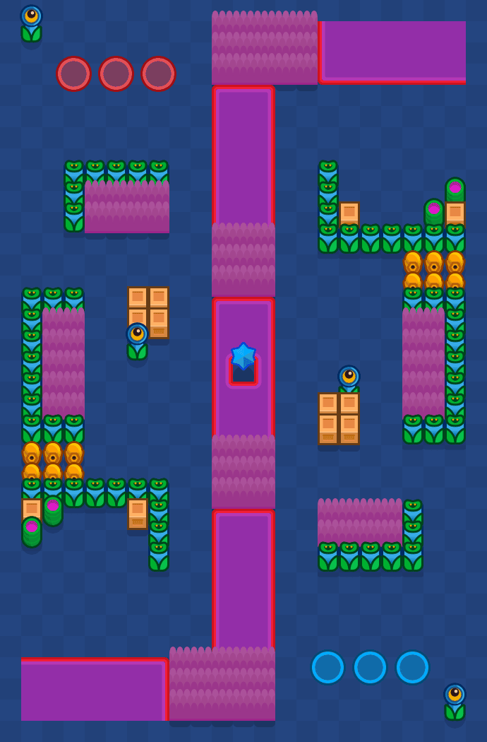 Flowing Springs map