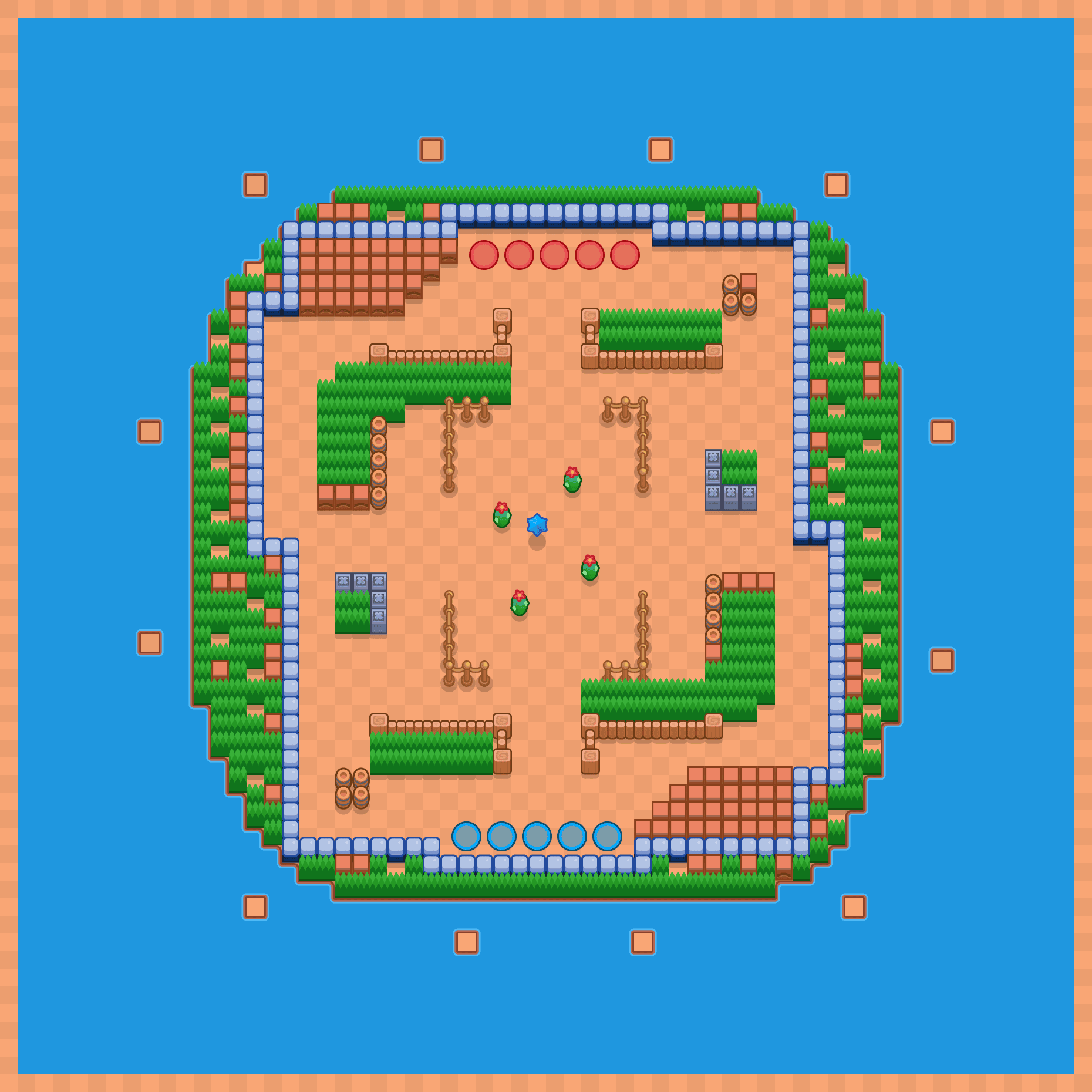 Icy ice park map