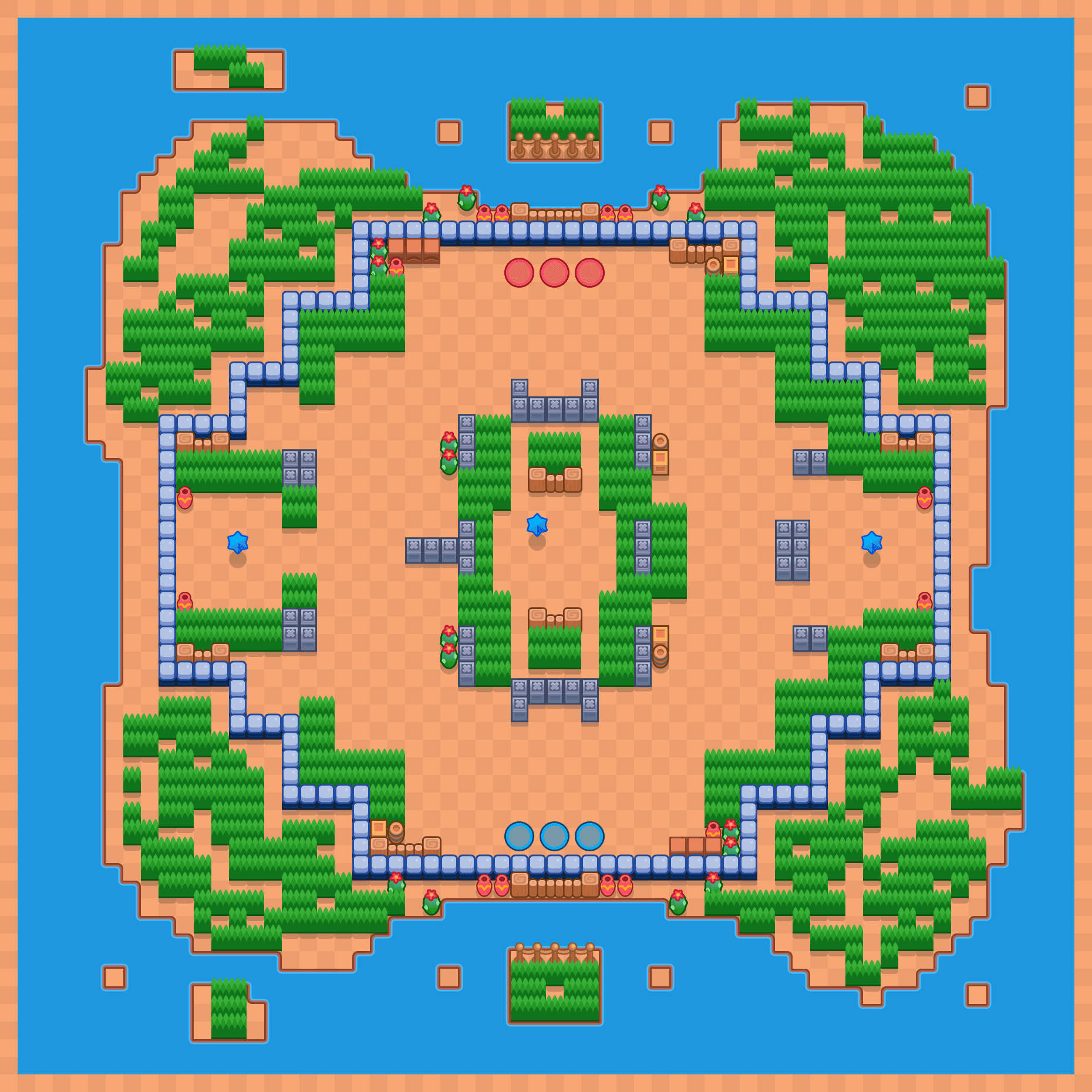 Knockout Grounds map