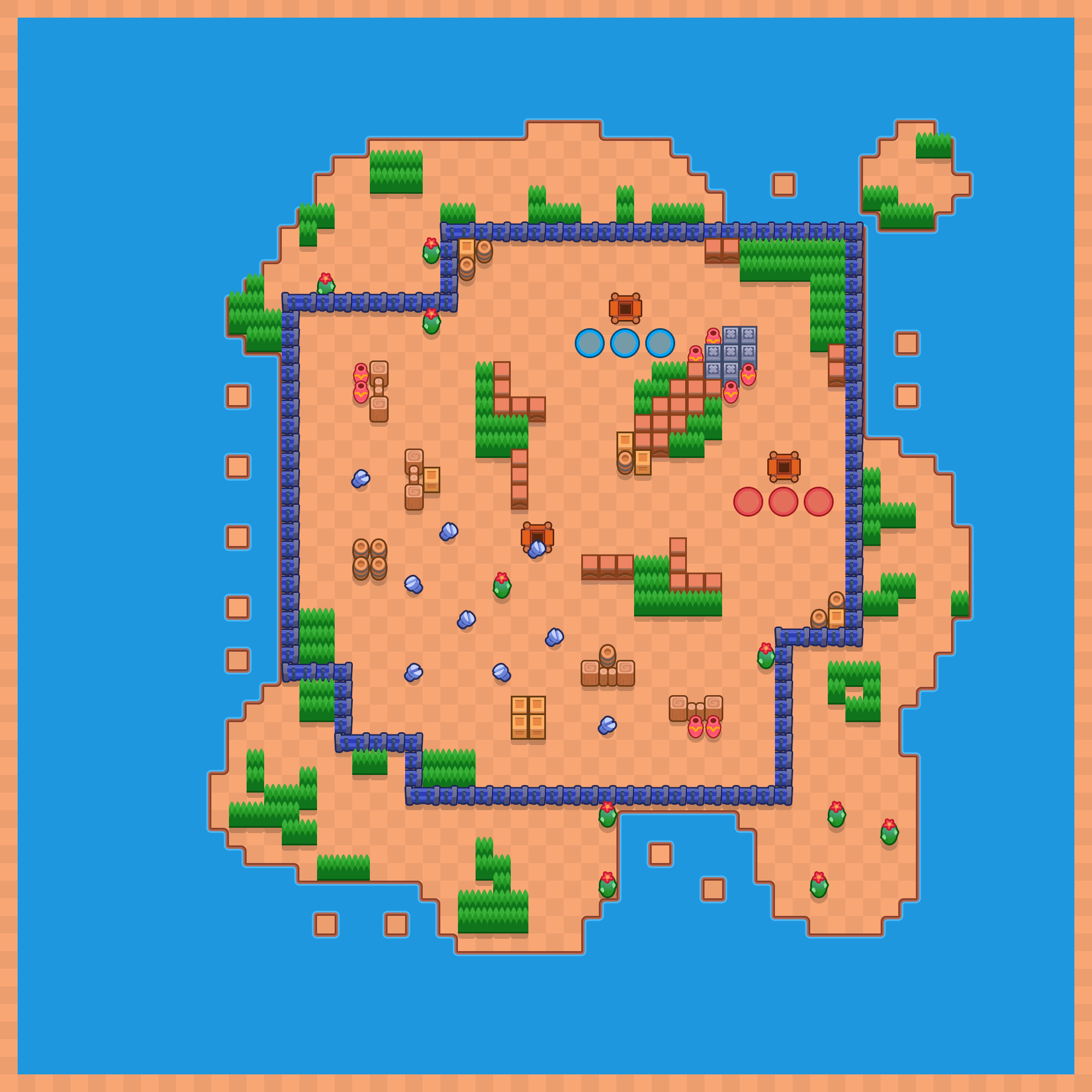Mill & Chill map