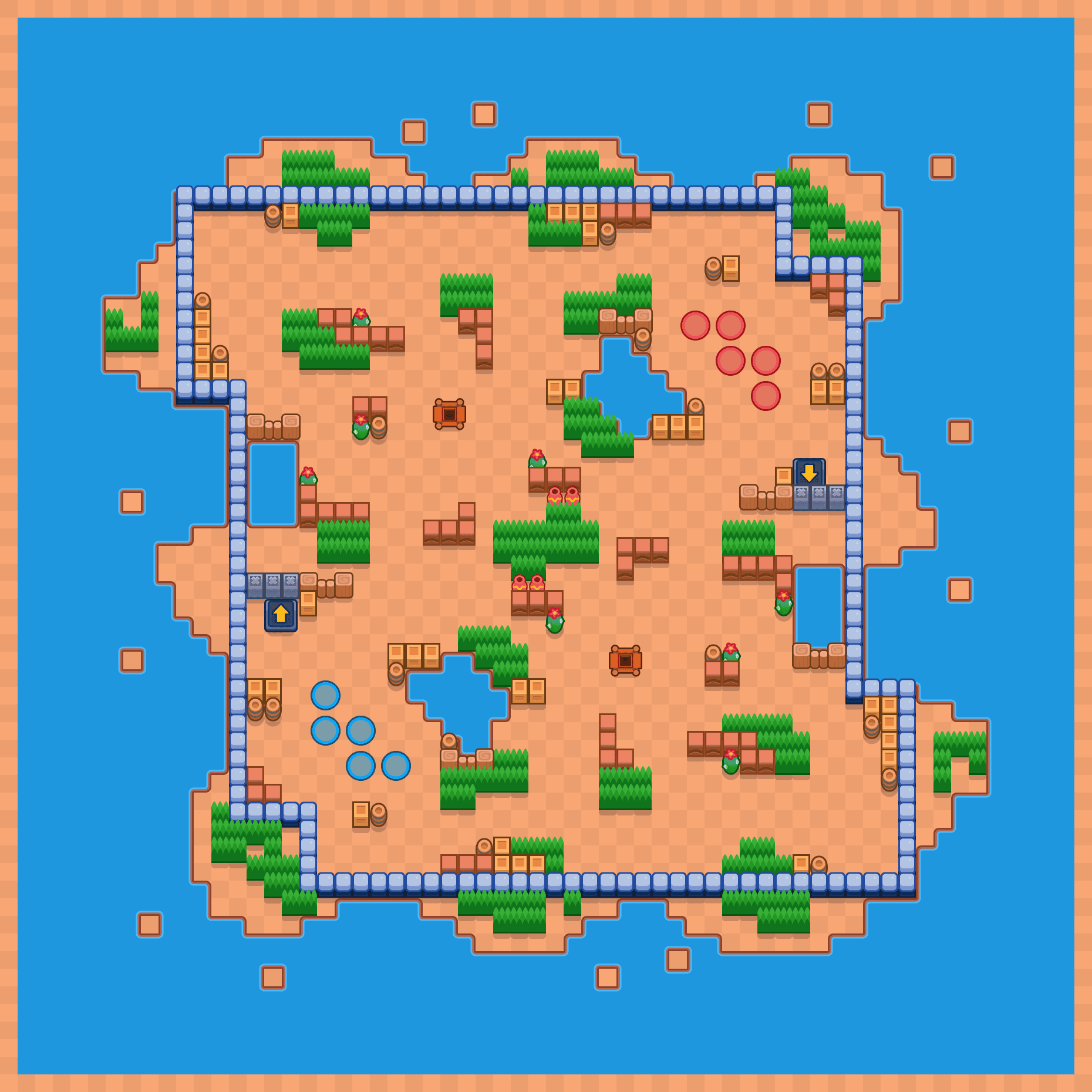 Treasure Island map