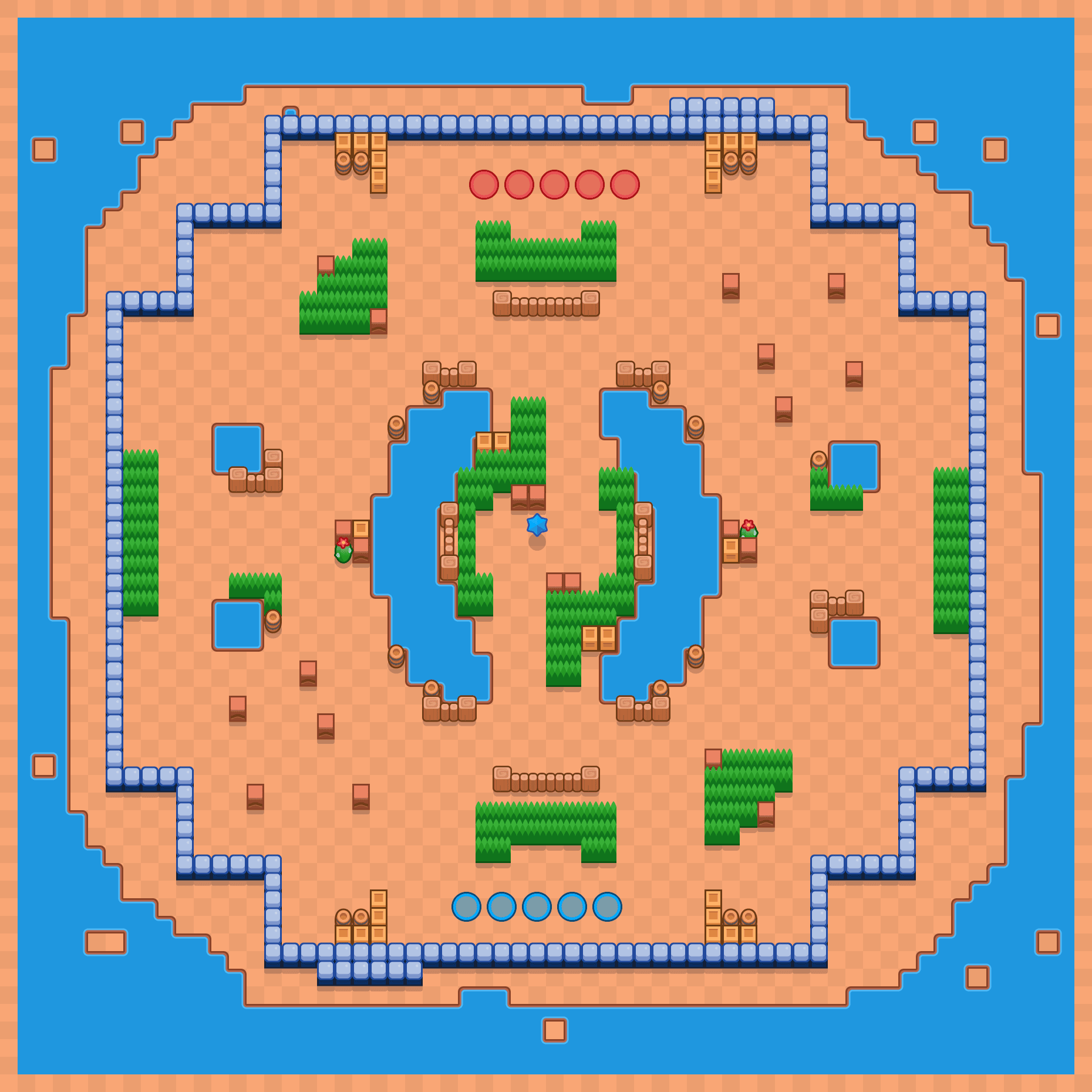 Unhappy Arena map