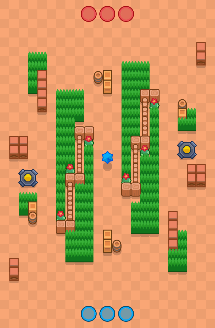 Wall Hugging map